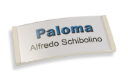 Paloma Win, Kunststoff weiß, 30mm hoch 
