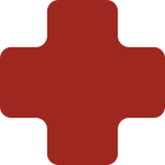 Stellplatzmarker WT-5210, X-Stück, Polyester, Rot, 175x175 mm, 25 Stück/VE 
