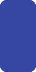 Stellplatzmarker WT-5210, I-Stück, Polyester, Blau, 50x100 mm, 25 Stück/VE 