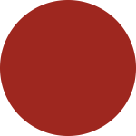 Stellplatzmarker WT-5210, Ronde, Polyester, Rot, Ø 75 mm, 25 Stück/VE 