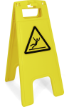 Warnaufsteller FIX, Aufdruck "Warnung vor Rutschgefahr", Kunststoff, 280x580 mm 