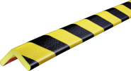 Warn- und Schutzprofil Typ H, gelb/schwarz, 45x45 mm, Länge 1 m 