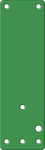 Montageplatte f. Einhand- u. Schwenk-Türwächter, f. Brandschutztüren, grün 