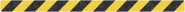 Trittschutzstreifen gelb/schwarz, Alu, selbstklebend, Antirutsch, 50x800 mm 