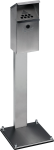 Standascher WH41 mit Schutzdach, Edelstahl, 310x1100x310 mm 