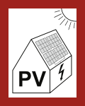 Hinweis auf eine PV-Anlage (Photovoltaikanlage), Alu, 200x250 mm 