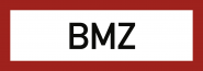 BMZ, Alu, reflektierend RA1, 297x105 mm 