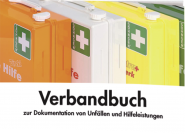 Verbandbuch DIN A5, zur Dokumentation von Erste-Hilfe-Leistungen 