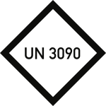 Gefahrzettel mit individueller UN-Nummer, Folie, 100x100 mm, 100 Stück/Rolle 