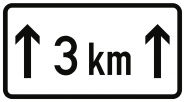 VZ1001-31, auf ... km, Alu, RA2, 420x231 mm 
