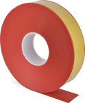 Bodenmarkierungsband WT-500 mit abgeschrägten Kanten, PVC, Rot, 50 mm x 25 m 
