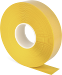 Bodenmarkierungsband WT-500 mit abgeschrägten Kanten, PVC, Gelb, 50 mm x 25 m 