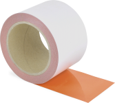 Schmutzresistentes Bodenmarkierungsband WT-5229, Polyester, Orange, 75 mm x 15 m 