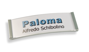 Paloma Win (Polar®) Metall-Optik chrom galvanisiert, 22mm hoch inkl. Magnet Smag Pro 