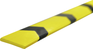 Wegeleitsystem Oneway, gelb/schwarz, 50x8 mm, Länge 1 m 