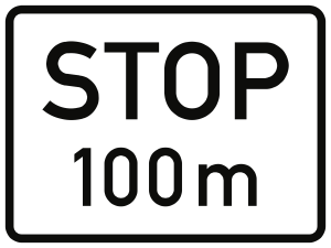 VZ1004-32, Stop in ... m, Alu, RA1, 420x315 mm 