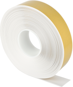 Bodenmarkierungsband WT-500 mit abgeschrägten Kanten, PVC, Weiß, 50 mm x 25 m 