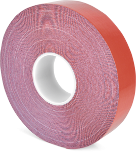 Bodenmarkierungsband WT-5846 mit glatter Oberfläche, PU, Rot, 50 mm x 25 m 