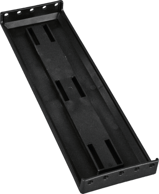 Drehhalter/Wandhalter für 5 Kunststoffrahmen DIN A4, Kunststoff, 95x325 mm 