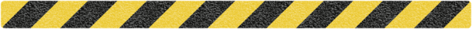 Trittschutzstreifen gelb/schwarz, Alu, selbstklebend, Antirutsch, 50x800 mm 