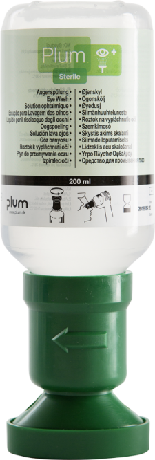 Augenspülflasche mit steriler Natriumchloridlösung, 200 ml 