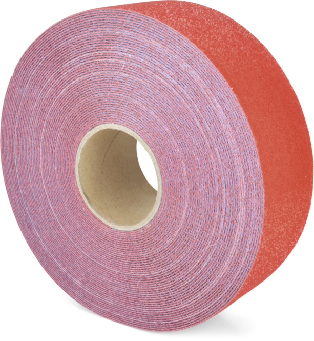 Bodenmarkierungsband WT-5845, PU, Rutschhemmung R11, Rot, 75 mm x 25 m 