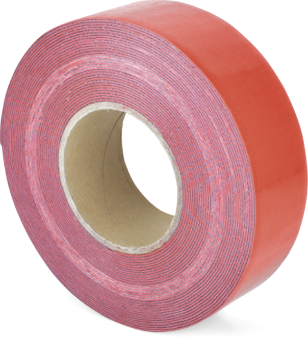 Bodenmarkierungsband WT-5846 mit glatter Oberfläche, PU, Rot, 50 mm x 12,5 m 