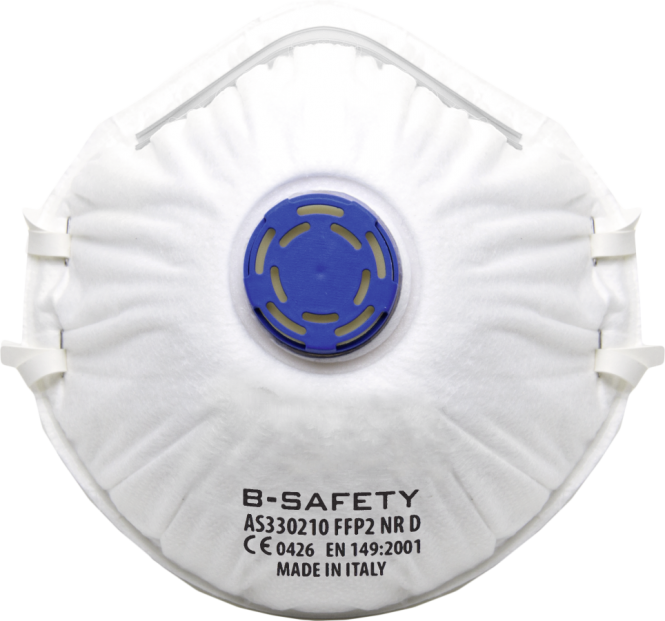 pure breath Atemschutzmaske mit Ausatemventil, Schutzstufe FFP2 