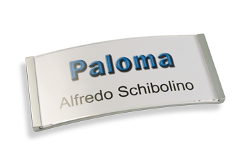 Namensschilder Paloma-Win